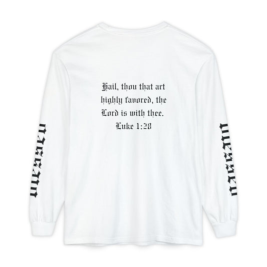 blessed highly favored - long sleeve
