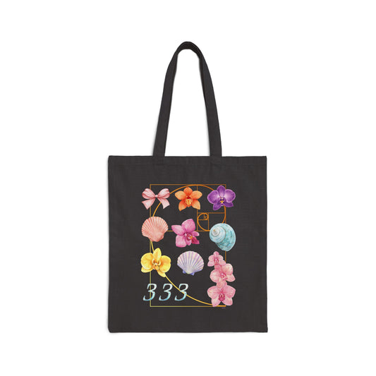 333 floral spiral - tote