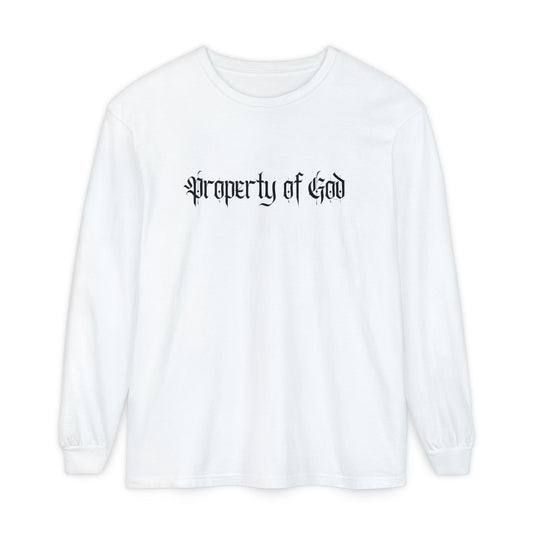 property of god gothic - long sleeve