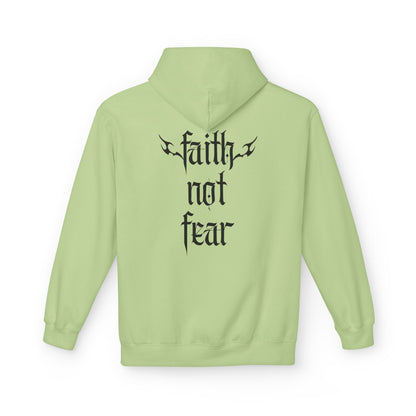faith not fear flames - hoodie