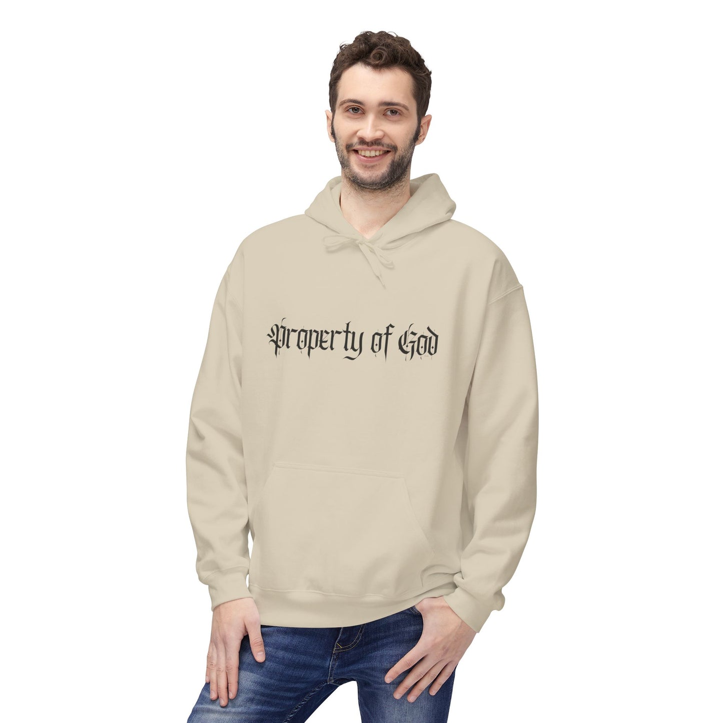 property of god gothic - hoodie