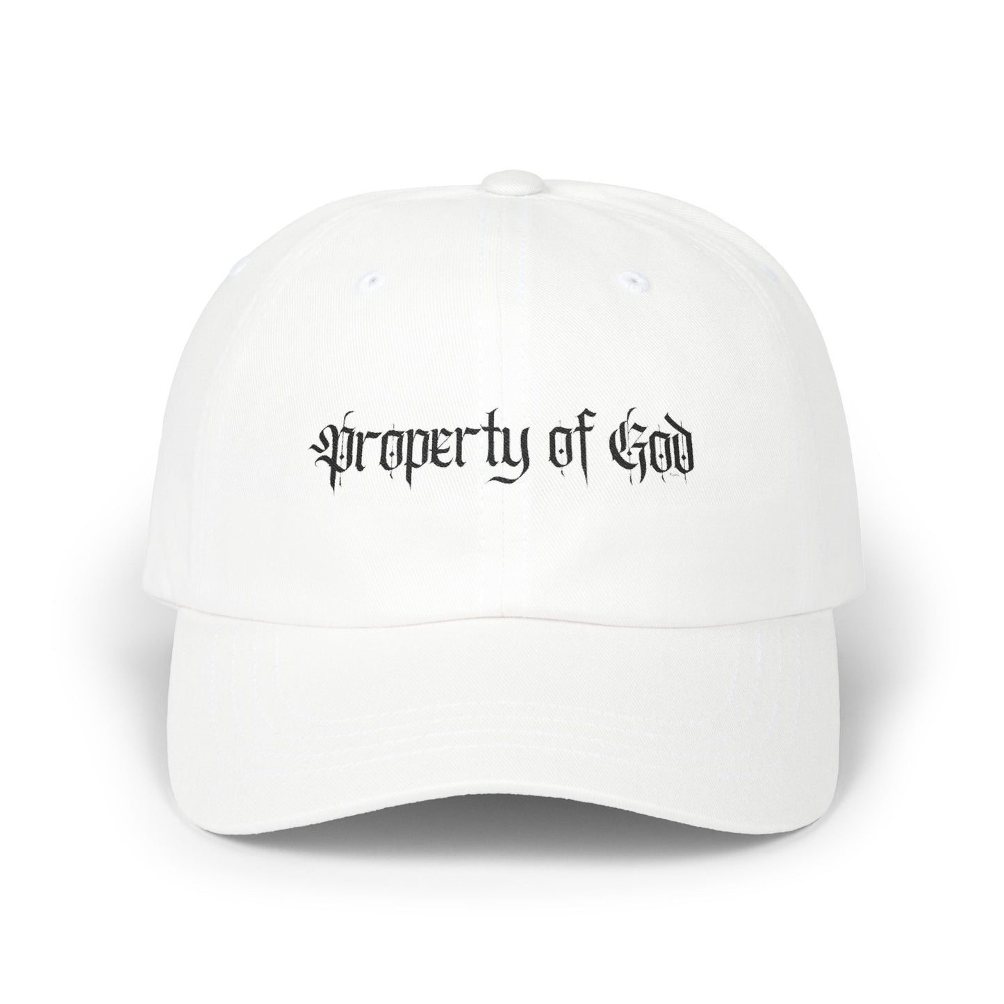 property of god gothic - cap