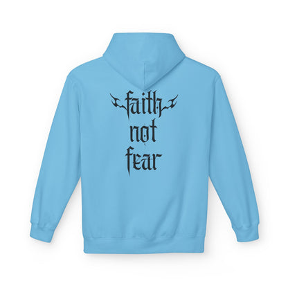 faith not fear flames - hoodie
