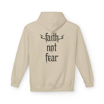 faith not fear flames - hoodie