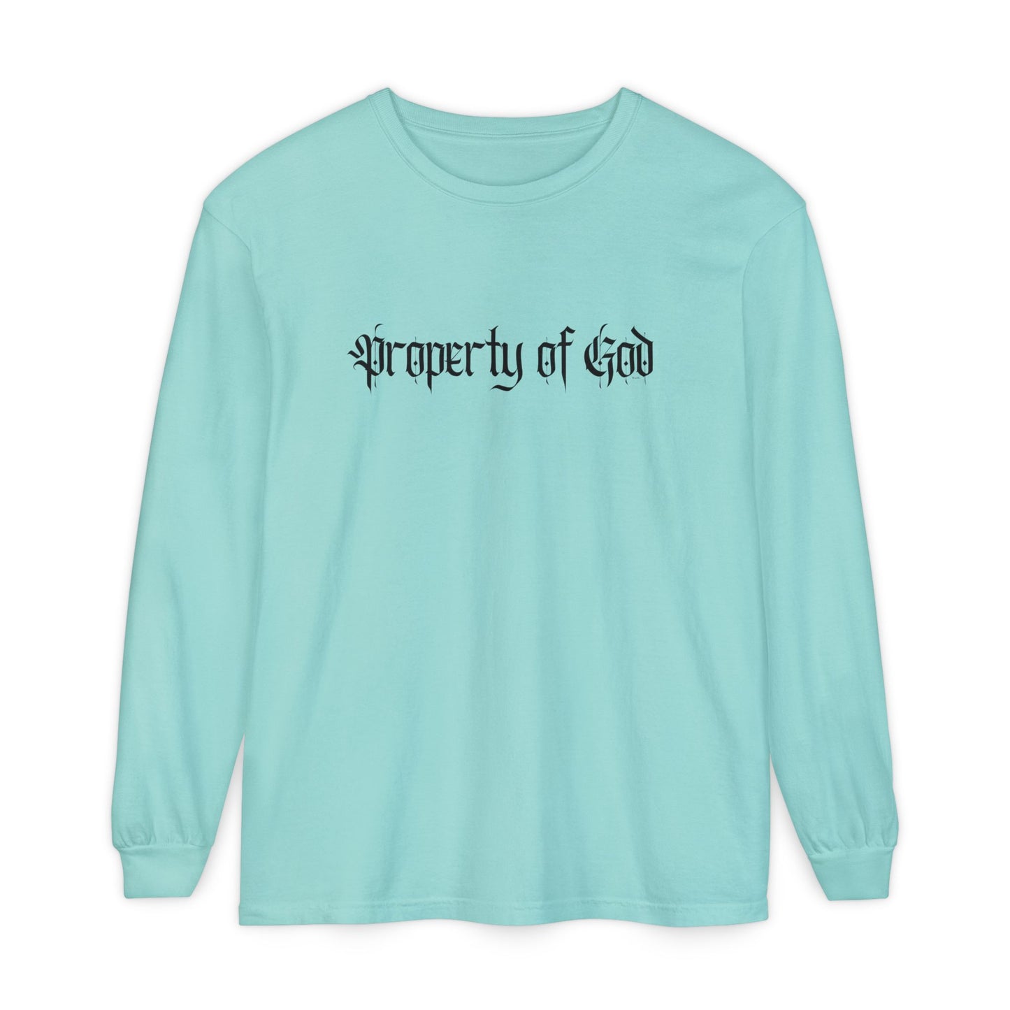 property of god gothic - long sleeve