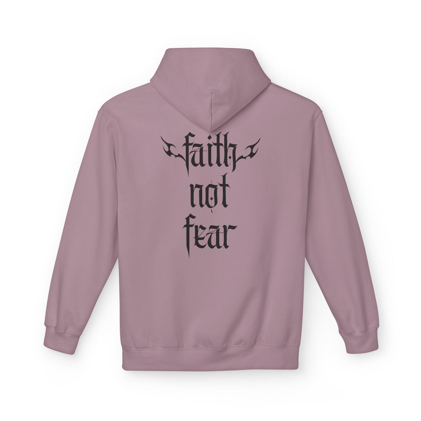 faith not fear flames - hoodie