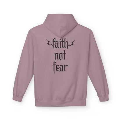faith not fear flames - hoodie