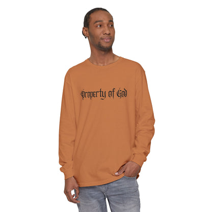 property of god gothic - long sleeve