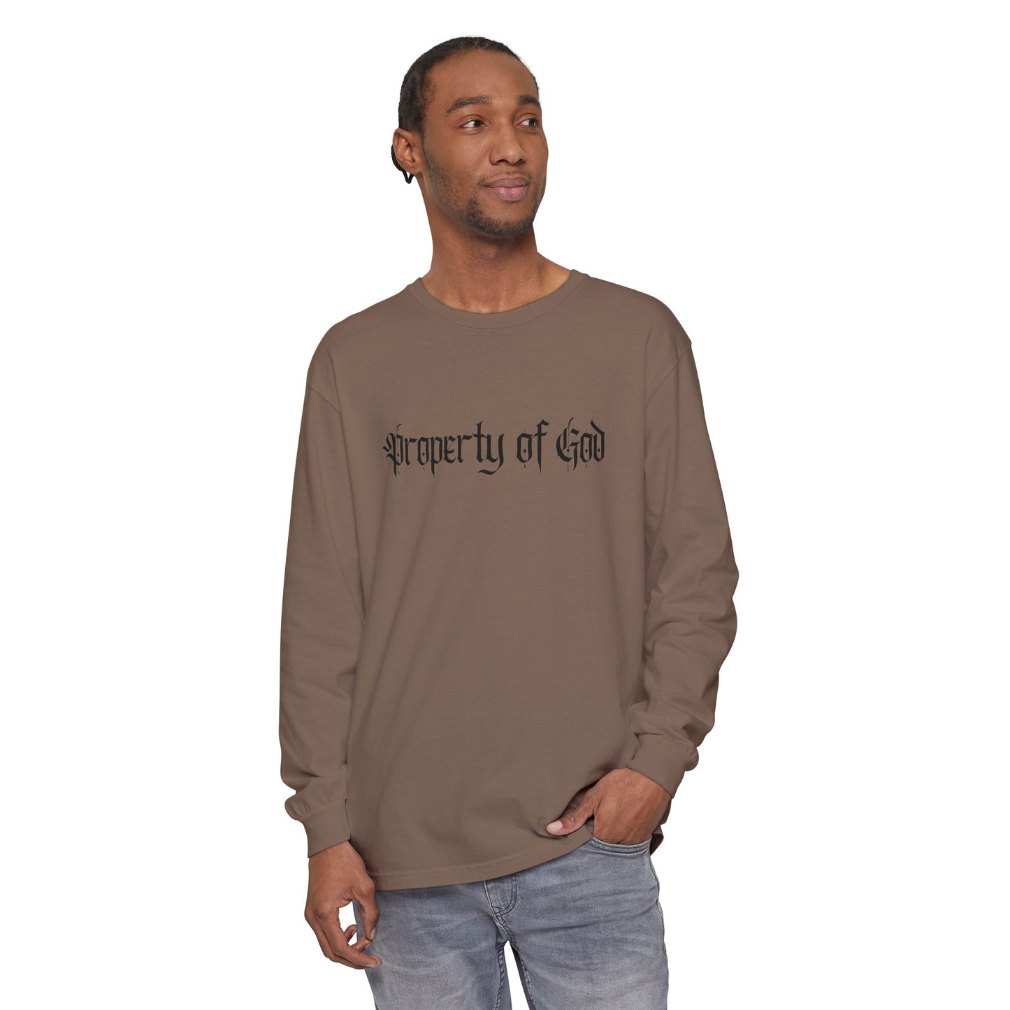 property of god gothic - long sleeve