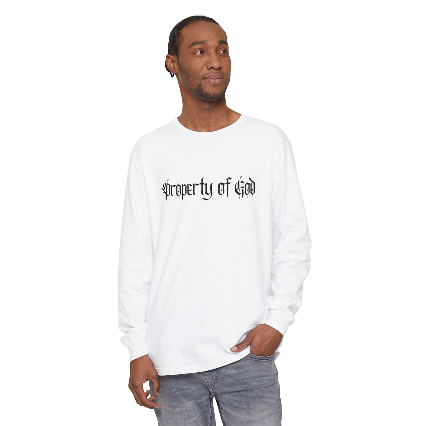 property of god gothic - long sleeve