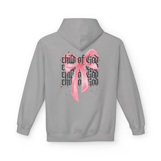 child of god pink bow - hoodie