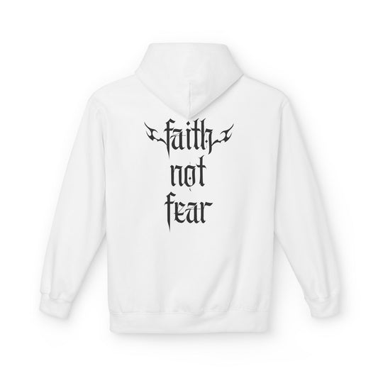 faith not fear flames - hoodie
