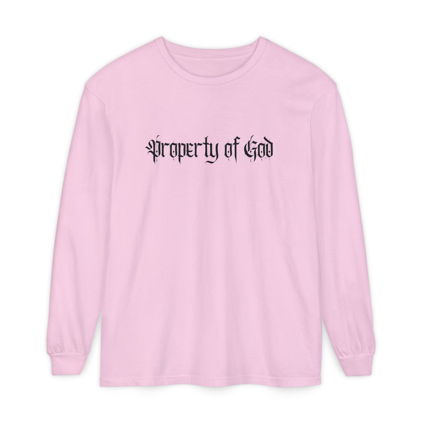 property of god gothic - long sleeve