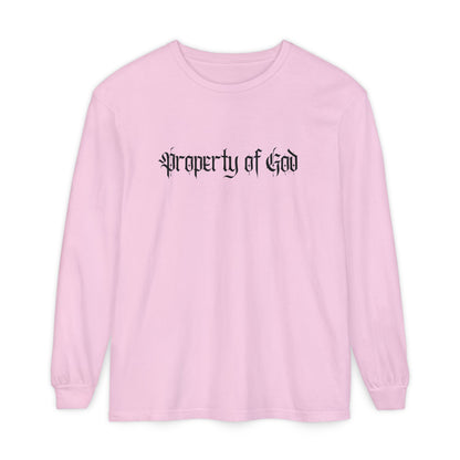 property of god gothic - long sleeve