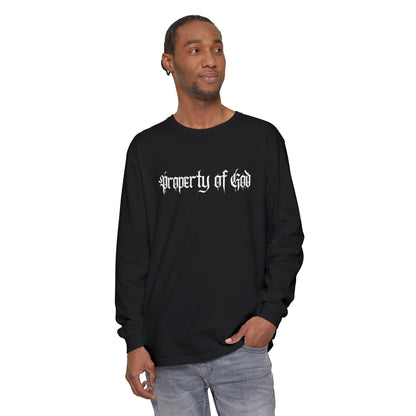 property of god gothic - long sleeve