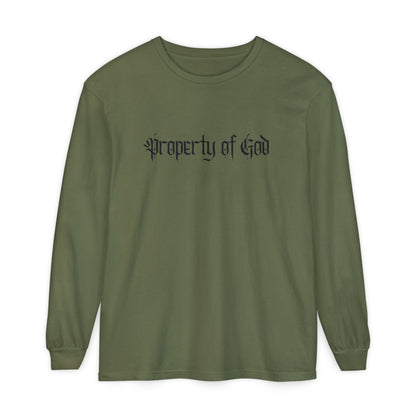 property of god gothic - long sleeve