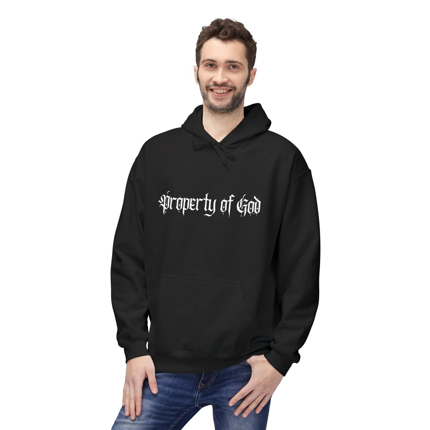 property of god gothic - hoodie