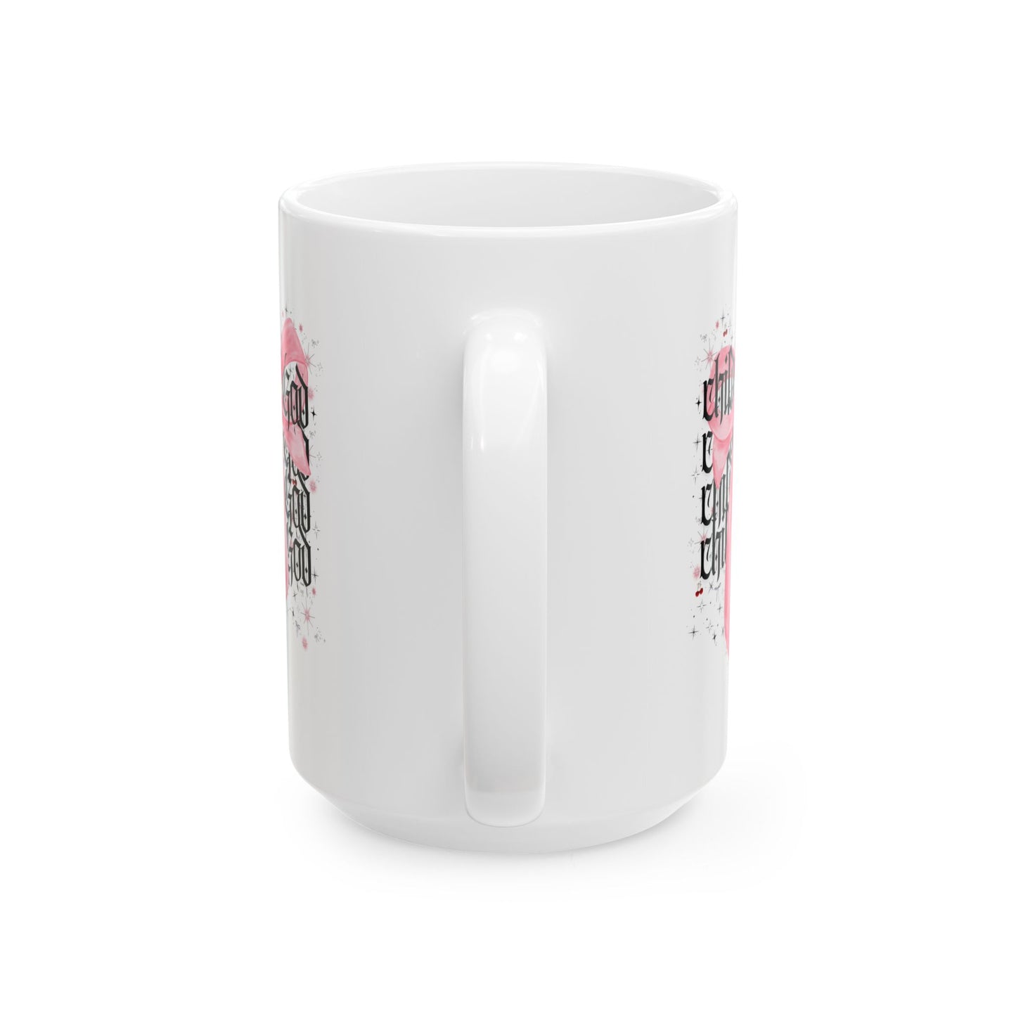 child of god pink bow - mug