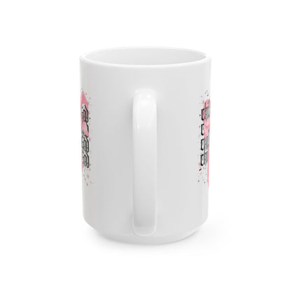 child of god pink bow - mug