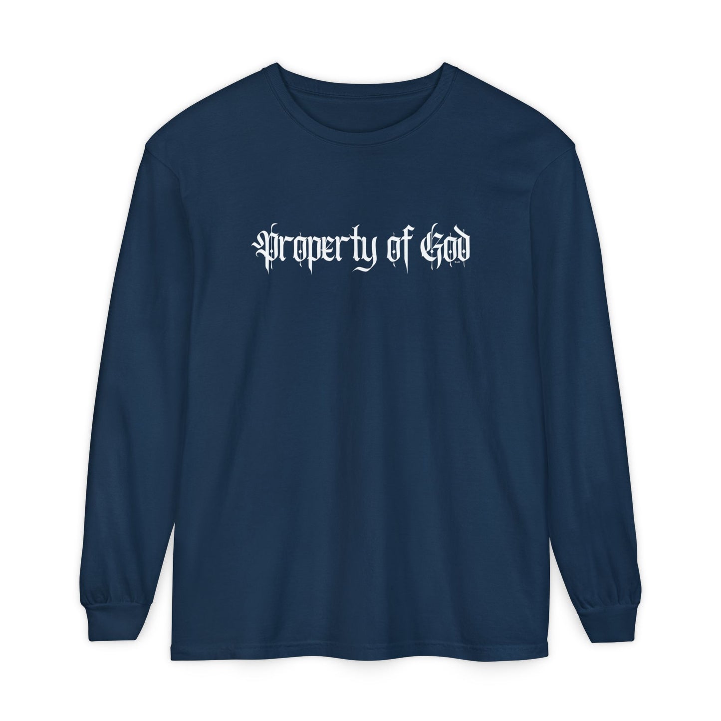 property of god gothic - long sleeve
