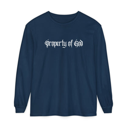 property of god gothic - long sleeve