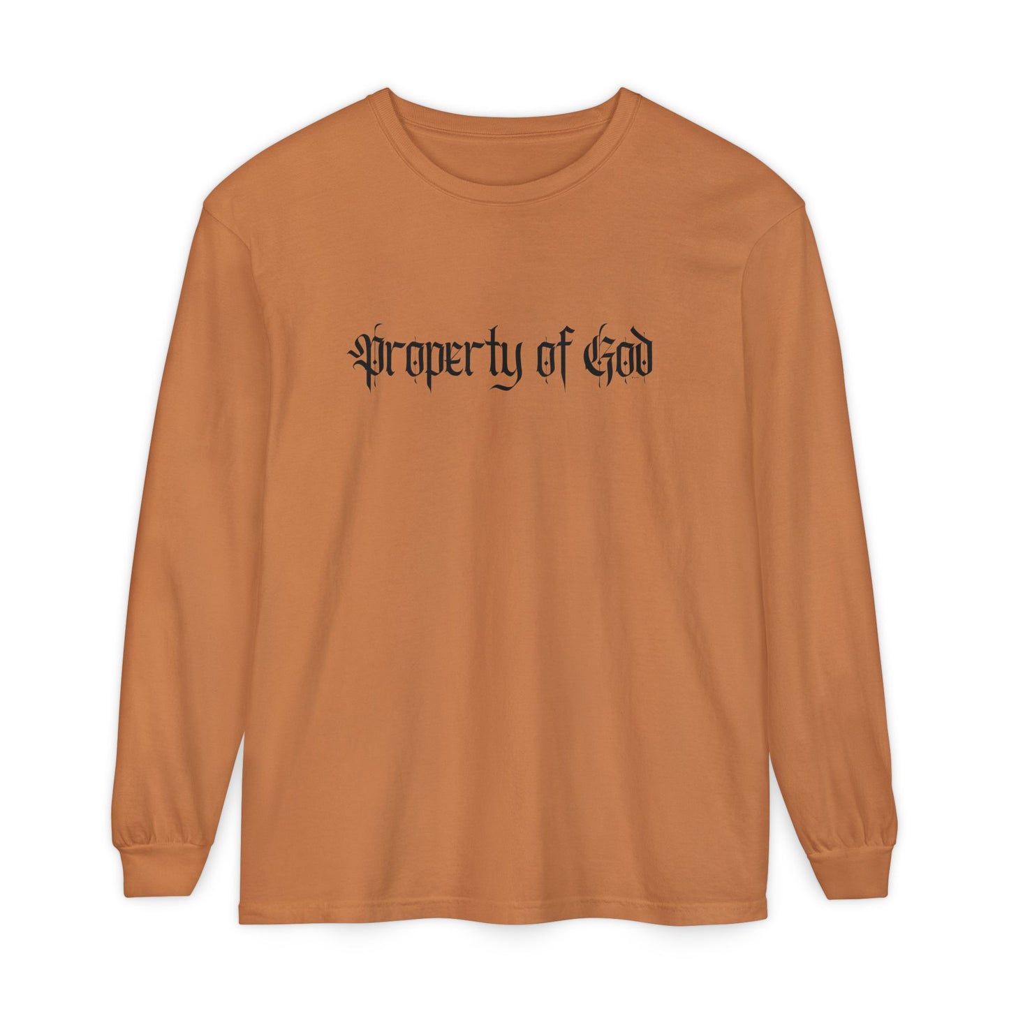 property of god gothic - long sleeve