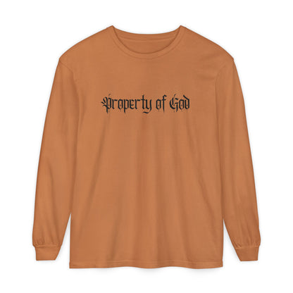 property of god gothic - long sleeve