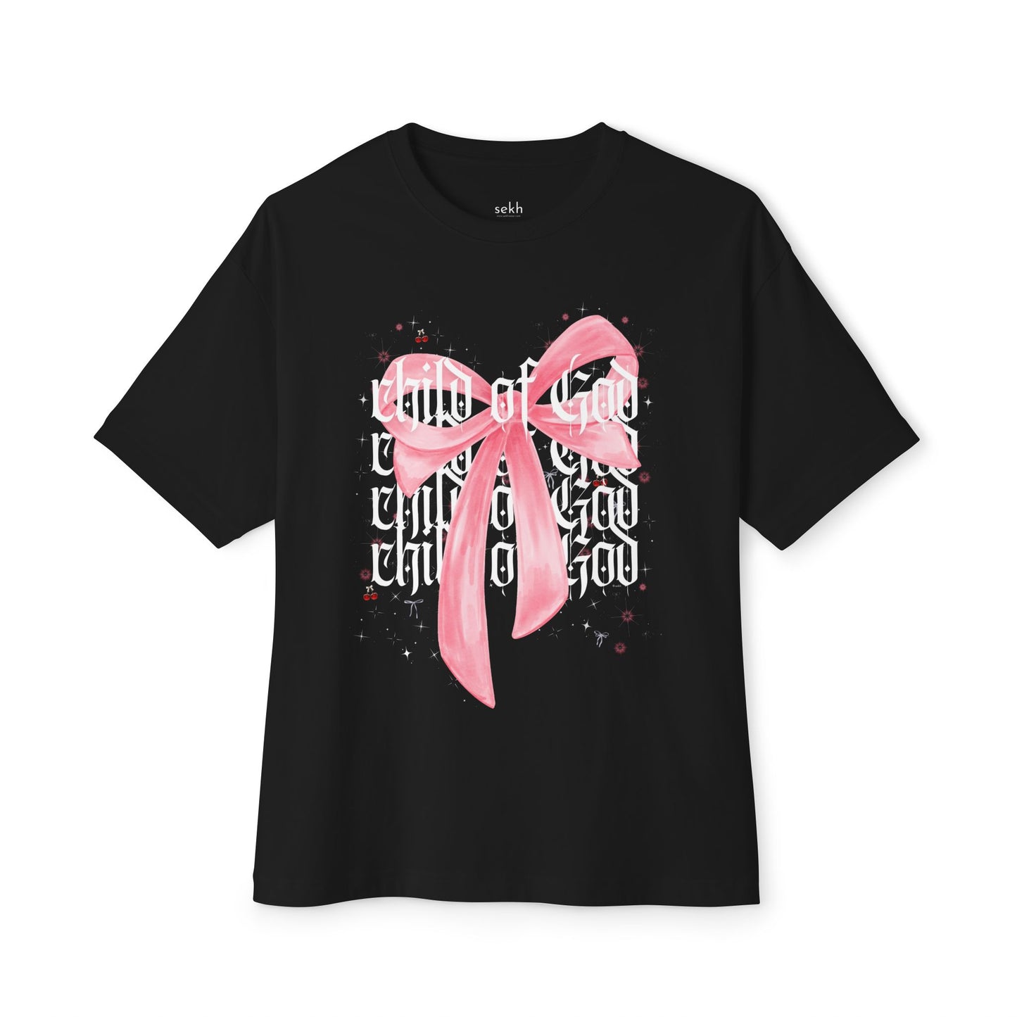 child of god pink bow