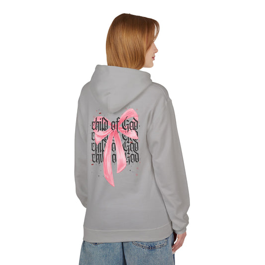 child of god pink bow - hoodie