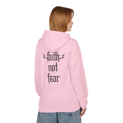 faith not fear flames - hoodie