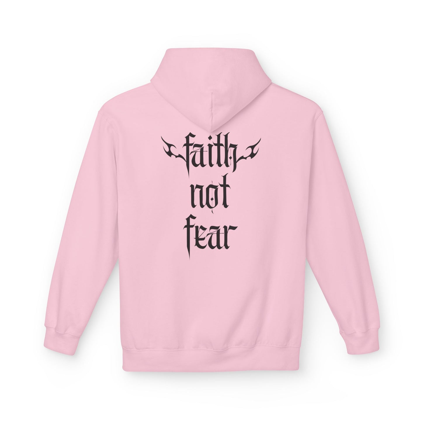 faith not fear flames - hoodie