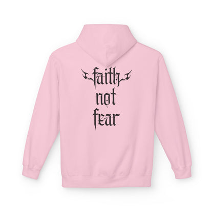 faith not fear flames - hoodie