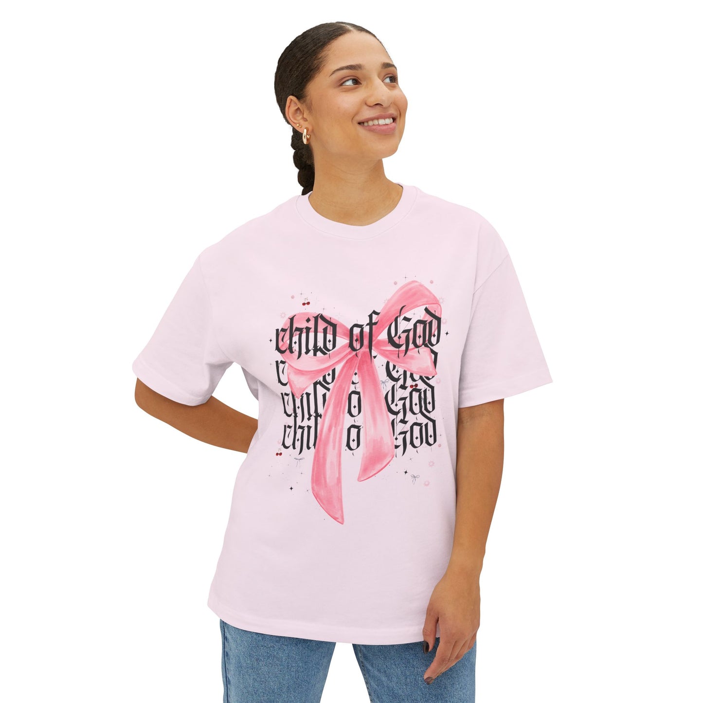 child of god pink bow