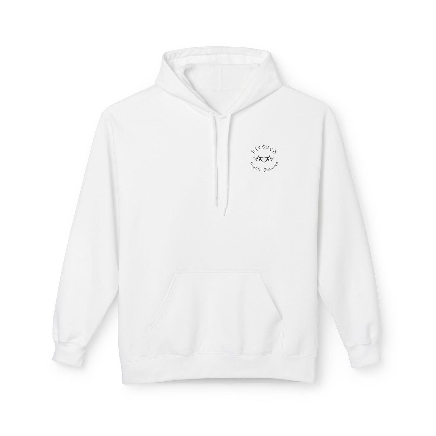 blessed highly favored minimal - hoodie