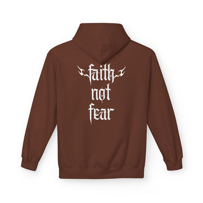faith not fear flames - hoodie
