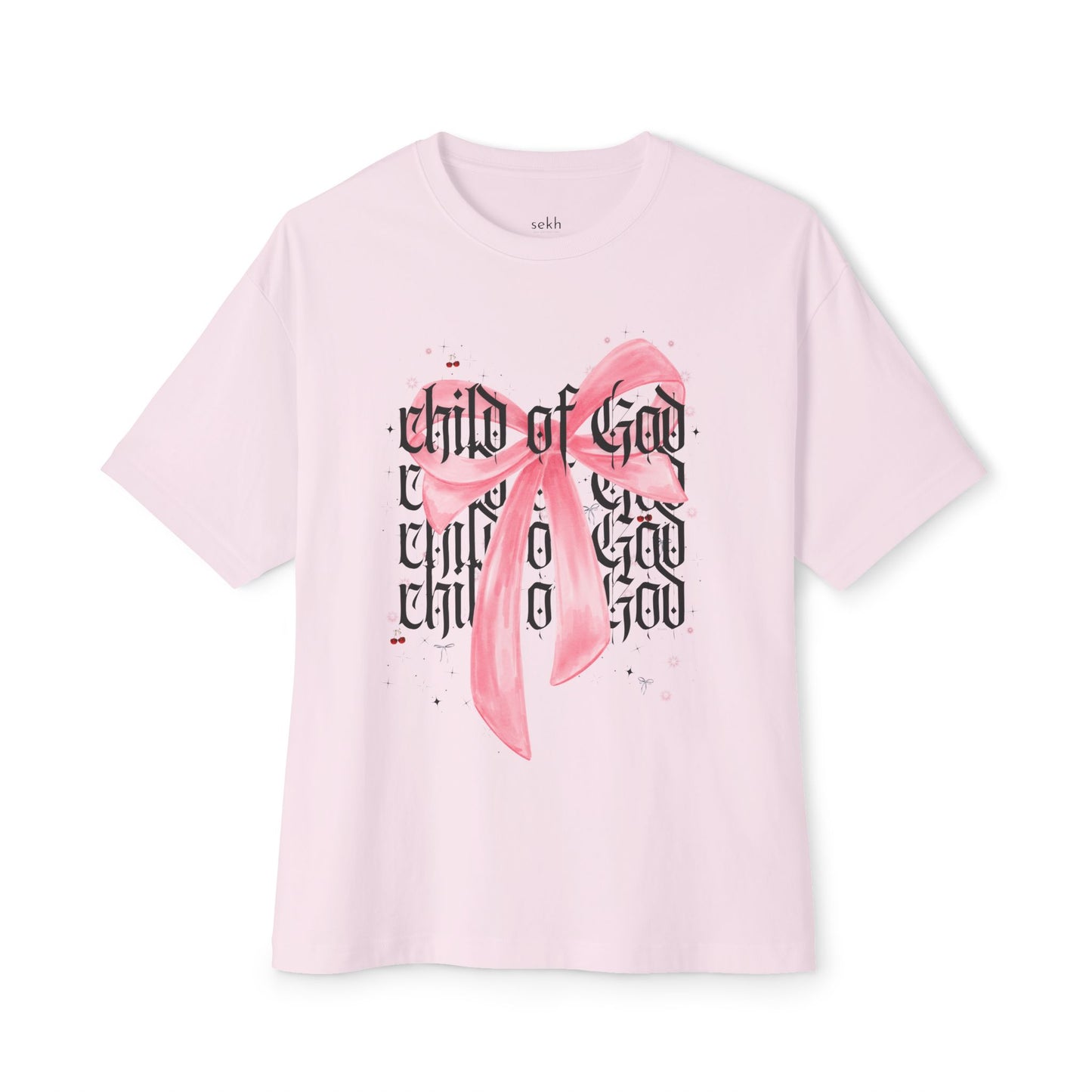 child of god pink bow
