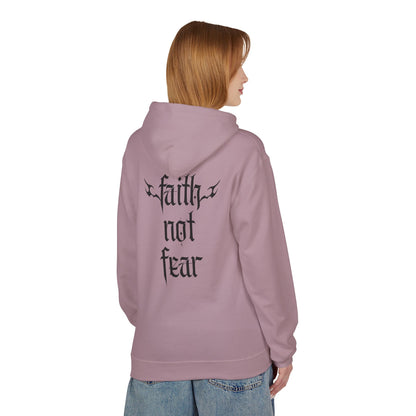 faith not fear flames - hoodie