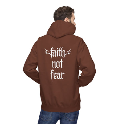 faith not fear flames - hoodie