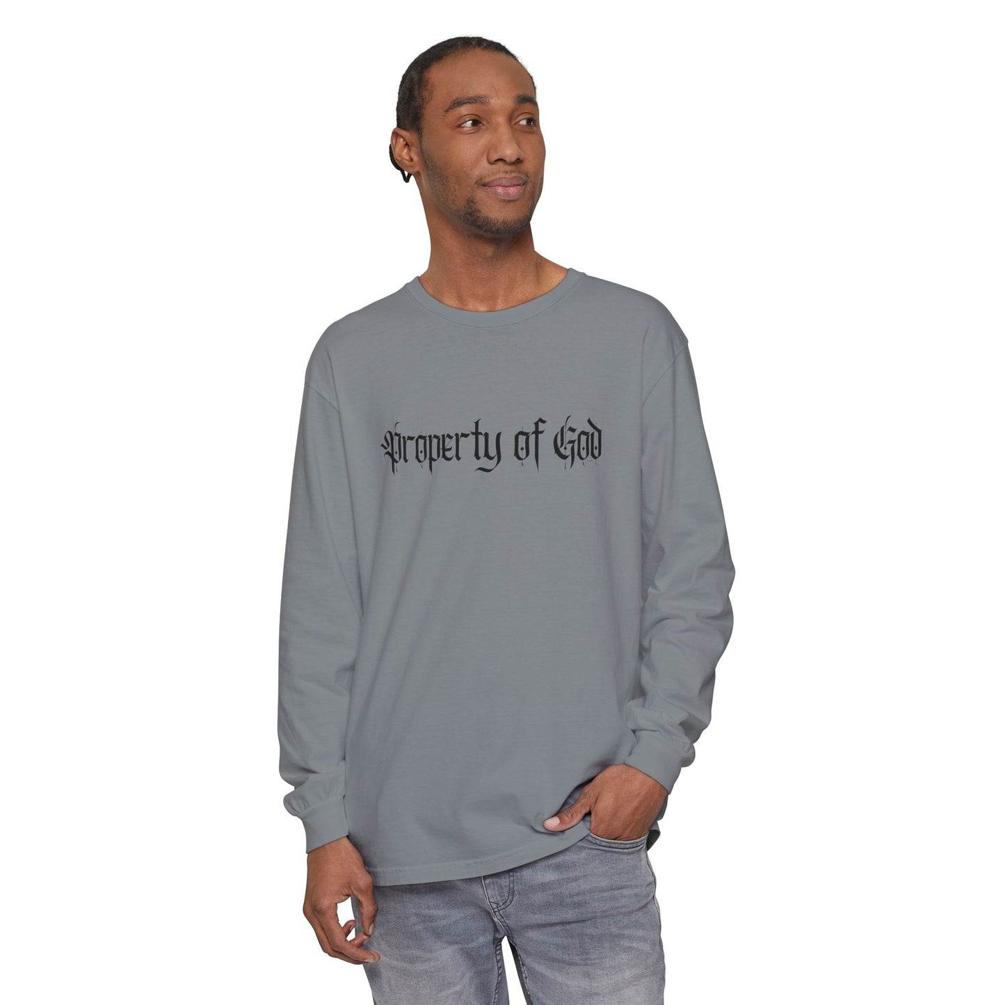 property of god gothic - long sleeve