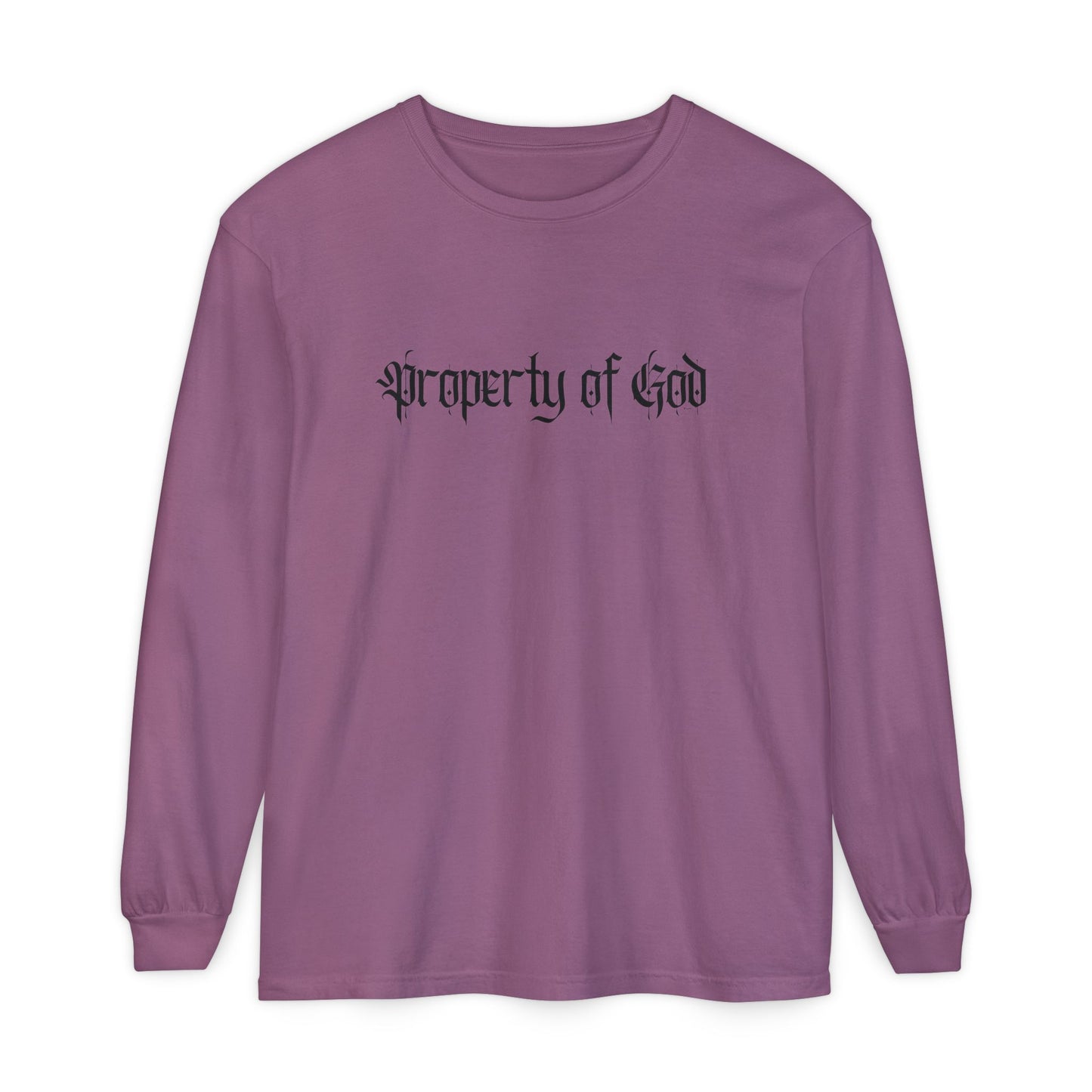 property of god gothic - long sleeve