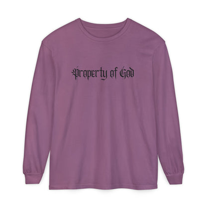 property of god gothic - long sleeve