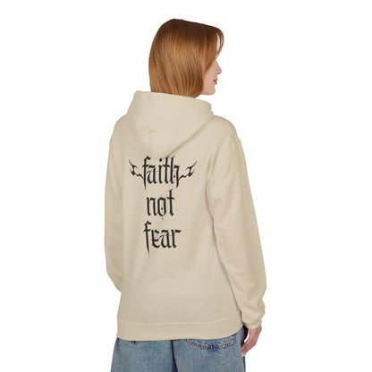faith not fear flames - hoodie