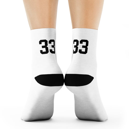 33 varsity - 3/4 crew socks