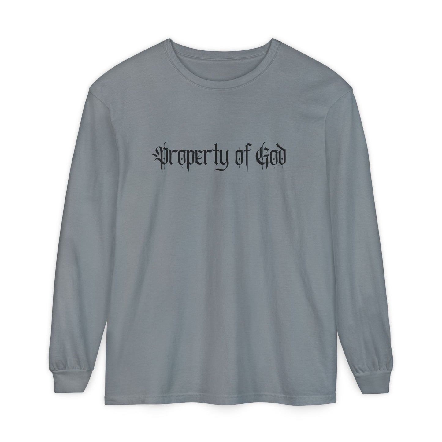 property of god gothic - long sleeve