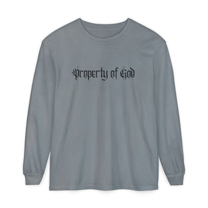 property of god gothic - long sleeve