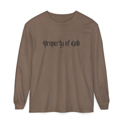 property of god gothic - long sleeve