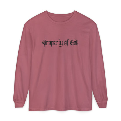 property of god gothic - long sleeve