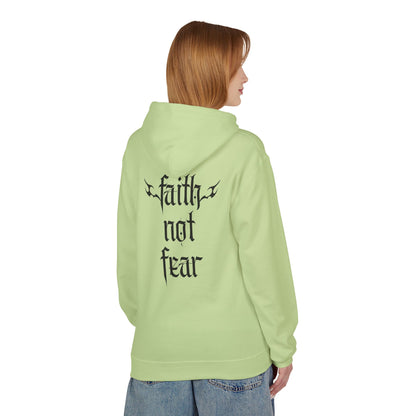 faith not fear flames - hoodie