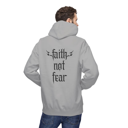 faith not fear flames - hoodie