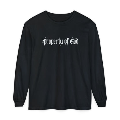 property of god gothic - long sleeve